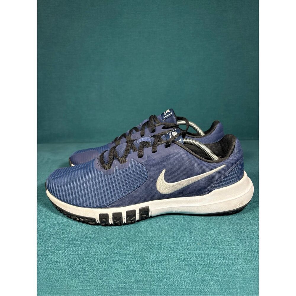 Nike Flex Control 4 Midnight Navy Blue Training Shoes CD0197-400 Men's Size 11.5